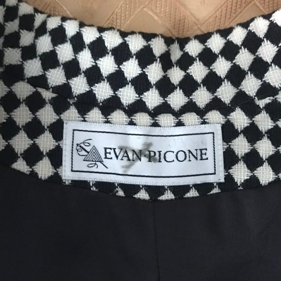 Evan Picone checked Blazer - Picture 3 of 3